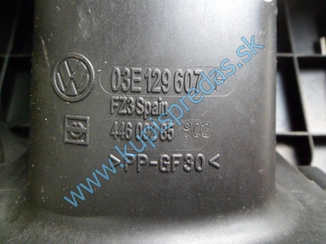 obal vzduchového filtra na škodu fábiu 1,2htp 12V, 03E129607